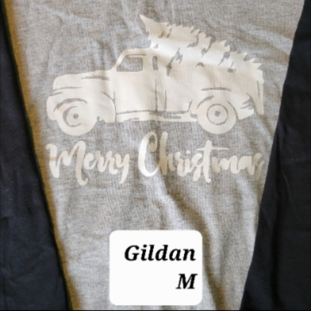 2/$25 Christmas T Gildan handmade